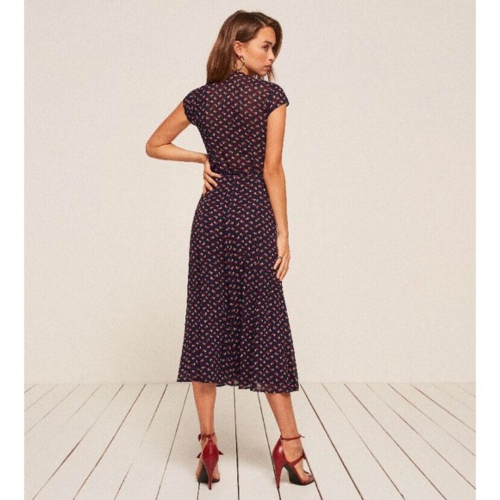Reformation Carina Dress in Jordie (small petite) - Picture 4 of 7